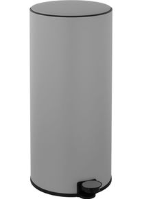 M&uuml;lleimer OTTO HOME "in 5 versch. Farben, 5 L, 10 L o. 30 L, Soft Close, Lennu, Abfalleimer", grau, B:29,6cm H:67,5cm T:37cm, Edelstahl, M&uuml;lleimer, M&uuml;lleimer, Treteimer f&uuml;r K&uuml;che oder Bad, Kosmetikeimer mit verstecktem Griff