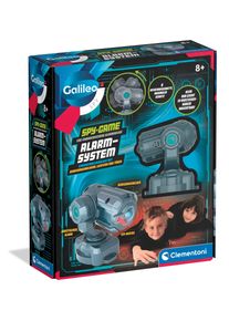 Experimentierkasten Clementoni "Galileo Spy, Alarm-System", grau (wei&szlig;, neutral), Experimentierk&auml;sten, Kinder, Experimentierkasten, mit Bewegungsmelder, Lampe und Alarmsirene