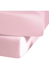 Fleuresse "Ines hochwertiger Jersey aus reiner Baumwolle," aus Baumwolle, f&uuml;r Matratzen bis 23 cm H&ouml;he, Bettlaken, Spannbetttuch