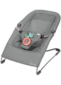 Babywippe Ingenuity "Stow & Go&trade; Compact Folding Bouncer", Baby, grau, Kunststoff, Metall, Stoff, Babywippen Babywippe, mit Vibration