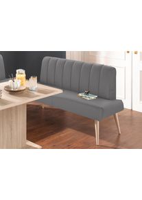 exxpo - sofa fashion "Costa, moderne R&uuml;ckensteppung, bequem und elegant, hoher Holzfu&szlig;" hochwertige Detailverarbeitung, Frei im Raum stellbar