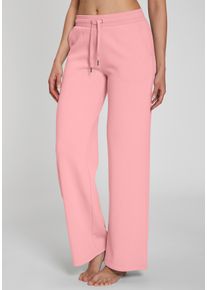 Homewearhose BENCH. LOUNGEWEAR, Damen, Gr. 32/34, N-Gr, rosa, angeraute Sweatware, Obermaterial: 60% Baumwolle, 40% Polyester, unifarben, Basic, lang, Hosen Homewearhose, weiche angeraute Sweatqualit&auml;t