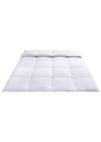 Daunenbettdecke OTTO HOME "Jannika", wei&szlig;, B:155cm L:220cm, Bezug: 100% Baumwolle. F&uuml;llung: 80% Daunen, 20% Entenfeder, Bettdecken, Daunenbettdecke, plastikfreie Verpackung