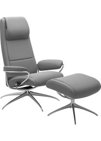 Relaxsessel STRESSLESS "Paris", grau (wild dove batick), B:80cm H:114cm T:74cm, Leder BATICK: BATICK ist ein leicht korrigiertes, durchgef&auml;rbtes und genarbtes M&ouml;belleder, bei dem die meisten Unebenheiten und Spuren in der Regel entfernt wurden.;Leder PALOMA: PALOMA ist ein durchgef&auml;rbtes Semianilin-M&ouml;belleder mit nat&uuml;rlicher Narbung. ROHLEDER Stoff Q2 FARON: Ein fester zuverl&auml;ssiger Boucl&eacute; mit ein