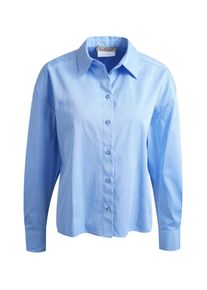 Smith & Soul Hemdbluse SMITH & SOUL, Damen, Gr. XS, light blau, Web, Obermaterial: 70% Baumwolle, 27% Polyester, 3% Elasthan, unifarben, h&uuml;ftlang, 2-Knopf-Manschette, Blusen Hemdbluse, mit 2-Knopf-Manschetten, Baumwollmix
