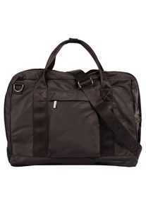 Aktentasche Bugatti "Bugatti Herren, Damen ELIA", Gr. B/H/T: 45cm x 30cm x 15cm onesize, braun, Kunstfaser, leicht gl&auml;nzend, unifarben, Taschen Aktentasche