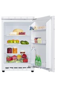 Amica Einbauk&uuml;hlschrank "UVKSD 351 951", Energieeffizienz: E, silber (wei&szlig;), Rechtsanschlag, wechselbar, K&uuml;hlschr&auml;nke, Frische im modernen Look &ndash; stilvoll integriert, Einbauk&uuml;hlschrank