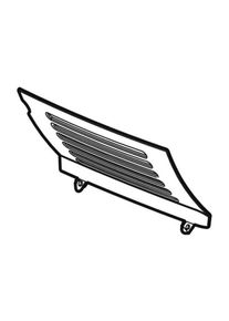 Geberit Wartungsklappe wei&szlig;-alpin 250054111 zu GeberitAquaClean 8000 / 8000plus AP