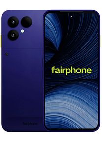 FAIRPHONE Smartphone "Das FAIRPHONE Gen. 6+ 12GB/256GB", Energieeffizienz: A, blau (cobalt blau), 256 GB, Mobiltelefone, Smartphone