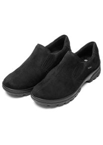 Slipper Ara "SAAS FEE", Damen, Gr. 8 (42), atmungsaktiv, schwarz, Textil, unifarben, Schuhe Slipper, Freizeitschuh, Trekkingschuh mit Gore-Tex, G-Weite