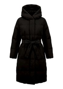 Peter Hahn - Long-Steppjacke, schwarz, Gr. 44, Kunstfaser