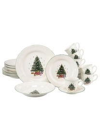 Creatable , Mehrfarbig, Wei&szlig; , Keramik , Weihnachten , 200 ml,200 ml , stapelbar ,