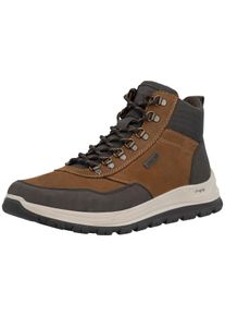 Winterstiefel Rieker "Stiefel" Gr. 41, braun, 41, Obermaterial: 50% Rindsleder Leather cow. 50% Lammleder LEL., Schuhe, Winterstiefel