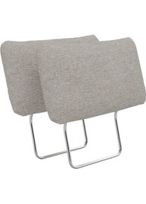 Sit & More Sofa-Kopfst&uuml;tze SIT & MORE "Pamela, B: 50 cm, 2 St&uuml;ck", nature, B:50cm H:25cm T:10cm, Holzwerkstoff, Kopfst&uuml;tzen, Sofa-Kopfst&uuml;tze, verschiedene Farben und Stoffe