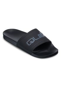Sandale Quiksilver "Sessions Slide", Herren, Gr. 13(46), schwarz (schwarz 1), Obermaterial: 100% PU, Futter: 100% Textil, Laufsohle: 100% EVA., Schuhe Sandale