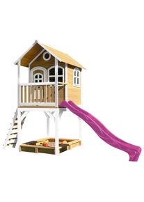 M&Ouml;BELIX M&ouml;belix , Braun, Lila, Wei&szlig; , Holz, Kunststoff , 370x291x191 cm , Fsc, EN 71 ,