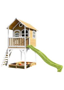 M&Ouml;BELIX M&ouml;belix , Braun, Wei&szlig;, Hellgr&uuml;n , Holz, Kunststoff , 370x291x191 cm , Fsc, EN 71 ,