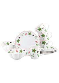 Creatable , Mehrfarbig, Wei&szlig; , Keramik , Weihnachten , 300 ml,300 ml , stapelbar ,