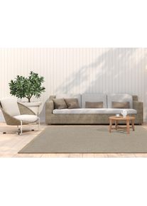 Dekowe "Naturana Panama" rechteckig 8 mm H&ouml;he Flachgewebe, meliert, Sisal-Optik, mit Bord&uuml;re, Wohnzimmer