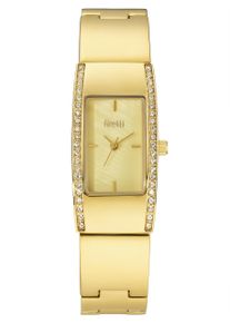Quarzuhr Firetti "Icon Base Line", gold (goldfarben, perlmuttfarben, champagnerfarben), Armbanduhren, Damen, Quarzuhr, Armbanduhr, Damenuhr, analog, Swarovski-Kristalle