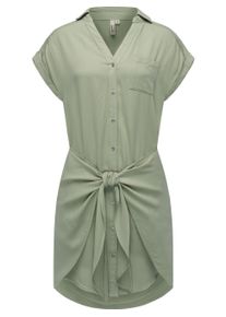 Blusenkleid Ragwear "Blusenkleid Bahaya", Damen, Gr. L, N-Gr, gr&uuml;n (dusty gr&uuml;n), Obermaterial: 100% Viskose CV., Kleider Blusenkleid