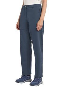 Softshellhose Jack Wolfskin "PICO TRAIL PANTS W", Damen, Gr. 38, N-Gr, blau (midnightsky), Obermaterial: 100% Polyester. Futter: 100% Polyester, Hosen Softshellhose