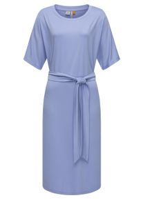 Shirtkleid Ragwear "Sommerkleid Pallerma", Damen, Gr. XXL, N-Gr, blau, Obermaterial: 70% Modal CMD. 30% Polyester PES., Kleider Shirtkleid