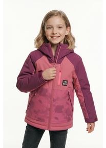 Regenjacke Trollkids "GIRLS LIFJELL JACKET XT", M&auml;dchen, Gr. 104, rosa (frozen berry, deep ruby), Obermaterial: 100% Polyester. Futter: 100% Polyamid. Wattierung: 100% Polyester, Jacken Regenjacke, sportlicher Stil, aus Polyester, f&uuml;r Kinder und Jugendliche