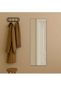 Spiegel Loevschall "Refine Wandspiegel rechteckig &ndash; eleganter Designspiegel mit edlem", schwarz, B:55cm H:160cm T:1,5cm, Spiegelglas, Spiegel, Spiegel, Rahmen in vielen Gr&ouml;&szlig;en & Farben f&uuml;r Bad, Flur & Schlafzimmer