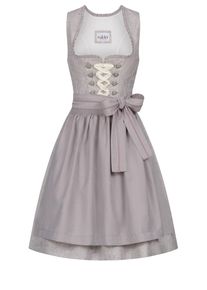 N&uuml;bler Dirndl N&Uuml;BLER "Dirndl mini Galdina", Damen, Gr. 38, EURO, lila, Obermaterial: 100% Polyester PES., Kleider Dirndl