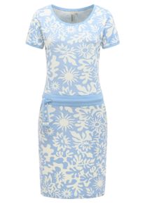 Sommerkleid Ragwear "Minikleid Baomi Summer YOUMODO", Damen, Gr. XS, N-Gr, blau (arctic blau), Obermaterial: 100% Baumwolle CO., Kleider Sommerkleid