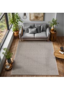 Teppich Ayyildiz Teppiche "LOOM 4300 , auch als L&auml;ufer und in Rund", braun, B:280cm H:7mm L:370cm, Polypropylen, Teppiche, Teppich, Kurzflor, grobe Schlingen Struktur, pflegeleicht, strapazierf&auml;hig