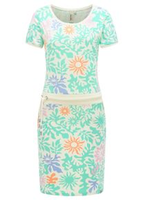 Sommerkleid Ragwear "Minikleid Baomi Summer YOUMODO", Damen, Gr. S, N-Gr, gr&uuml;n (mint combo), Obermaterial: 100% Baumwolle CO., Kleider Sommerkleid