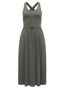 Shirtkleid Ragwear "Shirtkleid Mauglia YOUMODO", Damen, Gr. XXL, N-Gr, gr&uuml;n (schwarz olive), Obermaterial: 68% Modal CMD. 32% Polyester PES., Kleider Shirtkleid