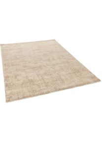 Teppich TOM TAILOR HOME "Groove" Gr. 6, braun, B:190cm H:15mm L:290cm, Viskose, Wolle, Teppiche, Teppich, modernes Design, edles Farbspiel, auch in rund, Wohnzimmer