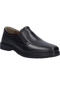 Slipper Josef Seibel "Alastair 19, schwarz", Herren, Gr. 40, schwarz, Obermaterial: 100% Rindsleder Leather cow., Schuhe Slipper