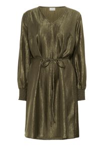 Midikleid Kaffe "Damen Kleid KArizz", Damen, Gr. 38, N-Gr, gr&uuml;n (ivy gr&uuml;n), Obermaterial: 70% Viskose CV. 30% Polyester PES., Kleider Midikleid