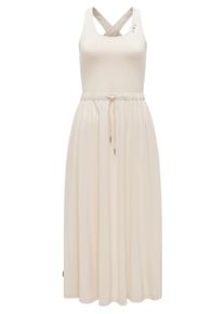 Shirtkleid Ragwear "Shirtkleid Mauglia YOUMODO", Damen, Gr. XXL, N-Gr, wei&szlig; (ecru), Obermaterial: 68% Modal CMD. 32% Polyester PES., Kleider Shirtkleid