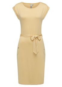 Sommerkleid Ragwear "Sommerkleid Taggien", Damen, Gr. S, N-Gr, wei&szlig; (cream), Obermaterial: 95% Viskose CV. 5% Elasthan EL., Kleider Sommerkleid