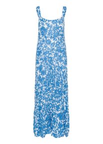 Midikleid Kaffe "Damen Kleid KAvalery", Damen, Gr. 36, N-Gr, blau (regatta flower print), Obermaterial: 100% Viskose LENZING ECOVERO CV LenzEcov., Kleider Midikleid