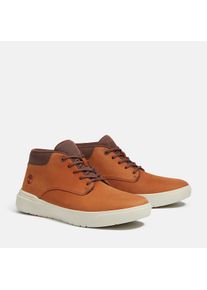 Schn&uuml;rboots Timberland "SENECA BAY - MID LACE SNEAKER", Herren, Gr. 43,5, atmungsaktiv, braun (medium braun nubuck), Leder, Schuhe Schn&uuml;rboots, Winterstiefel, Schn&uuml;rstiefel, Winterschuhe