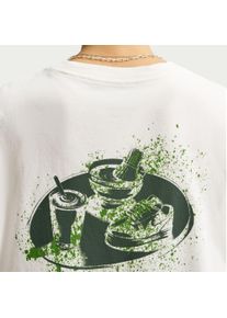 T-Shirt Nike Sportswear "Nike Sportswear Women's T-Shirt", Damen, Gr. XS, sail, Obermaterial: 100% Baumwolle, normal, Rundhals, Shirts T-Shirt, Print T-Shirt