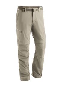 Outdoorhose Maier Sports "Tajo 2", Herren, Gr. 29, Kurzgr&ouml;&szlig;en, beige, 90% Polyamid, 10% Elasthan, Hosen Outdoorhose, Herren Zip-Off Wanderhose, atmungsaktive Trekkinghose, Regular Fit