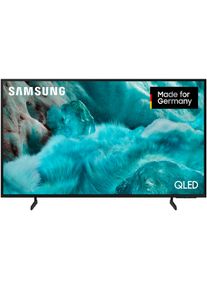 Samsung QLED-Fernseher "GQ43Q7FAAU QLED-Fernseher", Energieeffizienz: G, schwarz, 43, Fernseher, Quantum HDR, Knox Security, Art Store, 3D Sound, Gaming Hub, AI TV, QLED-Fernseher