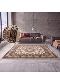 Teppich Hanse Home "Parun T&auml;briz" Gr. 31, beige, B:160cm H:9mm L:230cm, Polypropylen (PP), Teppiche, Teppich, Kurzflor, Orient, L&auml;ufer, Vintage, Esszimmer, Wohnzimmer, Flur