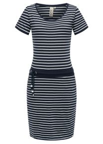 Sommerkleid Ragwear "Sommerkleid Baomi", Damen, Gr. S, N-Gr, blau (navy), Obermaterial: 100% Baumwolle CO., Kleider Sommerkleid