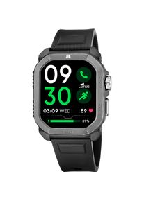 Smartwatch Lotus "Smartwatch", schwarz, schwarz, Smartwatches, Herren, Smartwatch, Armbanduhr,Herrenuhr,Bluetooth,Steuerung der Smartphone-Kamera,Wecker