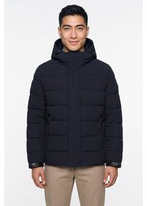 JOOP! Steppjacke JOOP "Donnar", Herren, Gr. 56, dunkelblau, Web, Obermaterial: 88% Polyester, 12% Elasthan, unifarben, regular fit normal, Jacken Steppjacke
