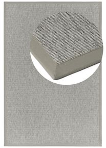 Dekowe "Basic S2 Boucl&eacute;" rechteckig 10 mm H&ouml;he meliert, Sisaloptik, mit Bord&uuml;re, In- und Outdoor geeignet