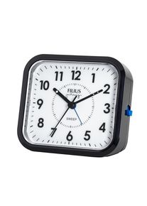 Quarzwecker FILIUS zeitdesign, schwarz-wei&szlig; (schwarz), Wecker, Quarzwecker, Wecker,Schlafzimmer,Beleuchtung,schleichende Sekunde,Weckwiederholung